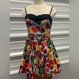 Day of the dead Mini dress